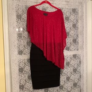 🌿 2/$25 PRICE⬇️ NEW CONDITION! Well-made, perfect  “VALENTINE’S” Sparkly Dress